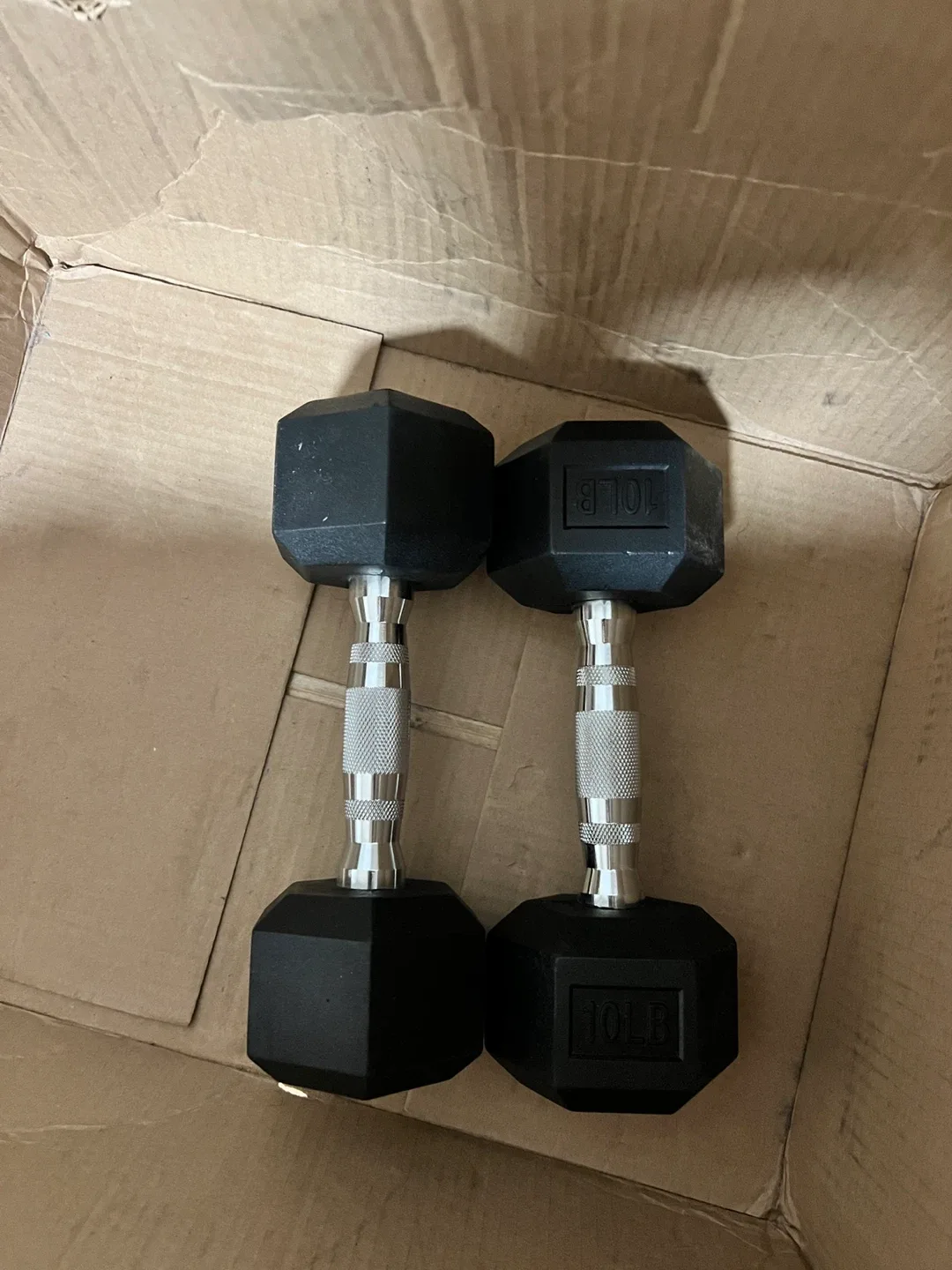 Hex Dumbbell Set - 10lbs thumbnail