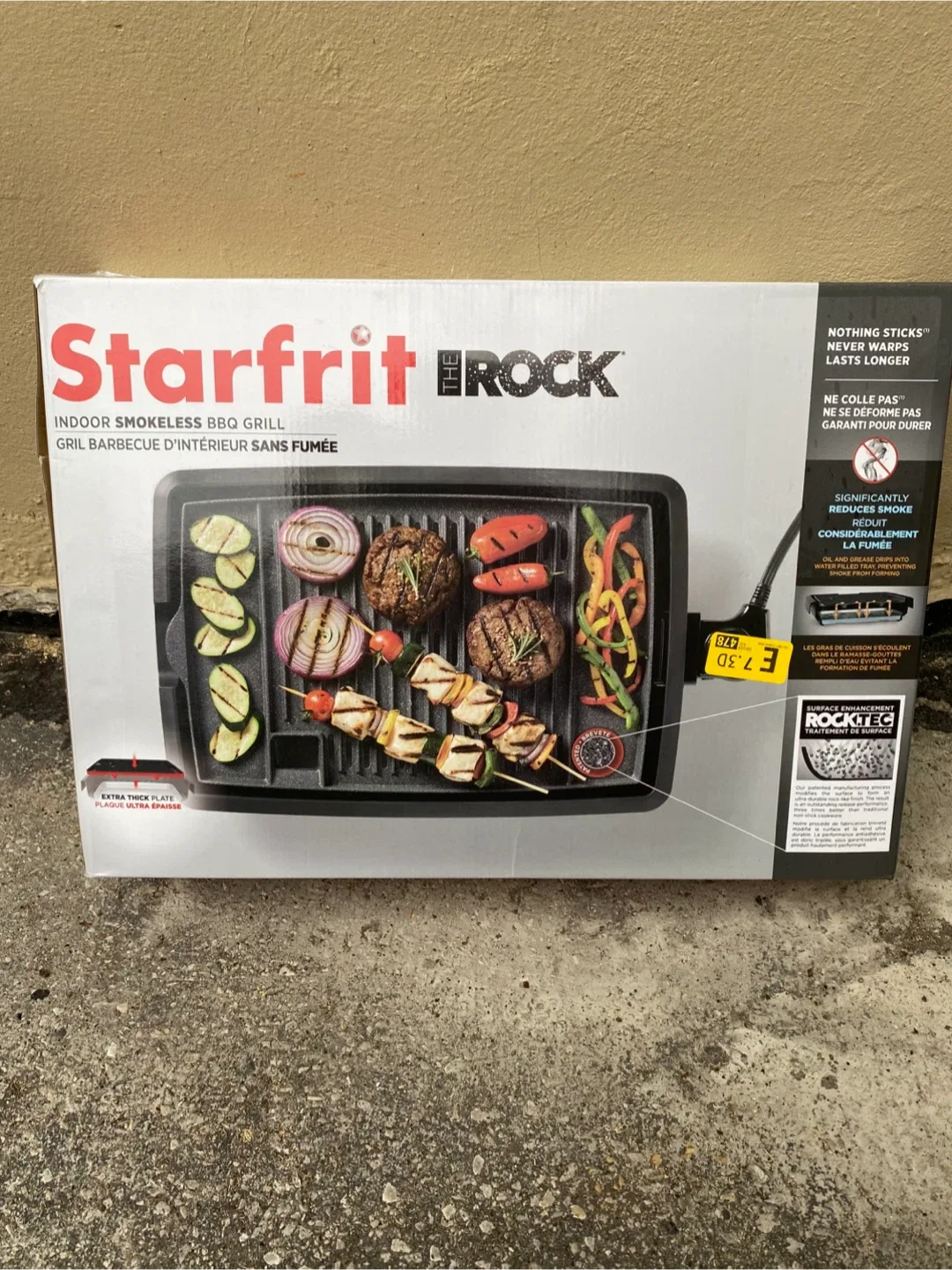 Starfrit The Rock Smokeless BBQ Grill thumbnail