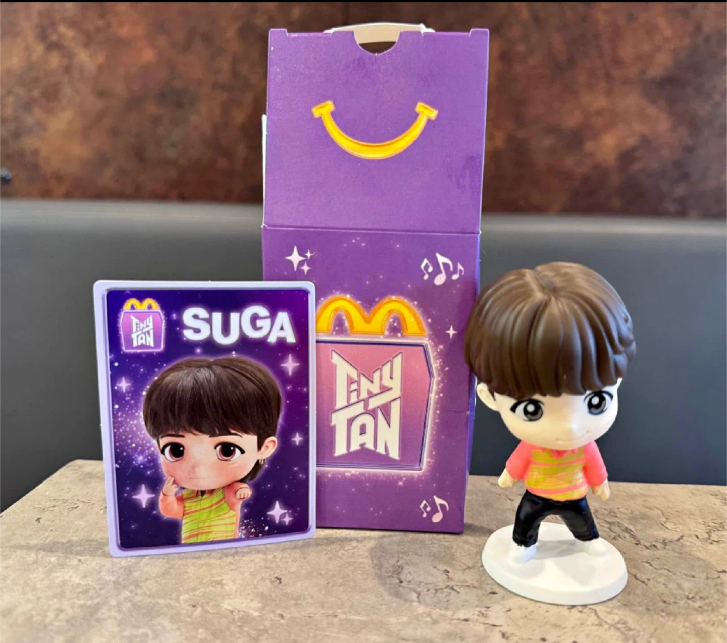 McDonald's BTS TinyTAN SUGA Figure
