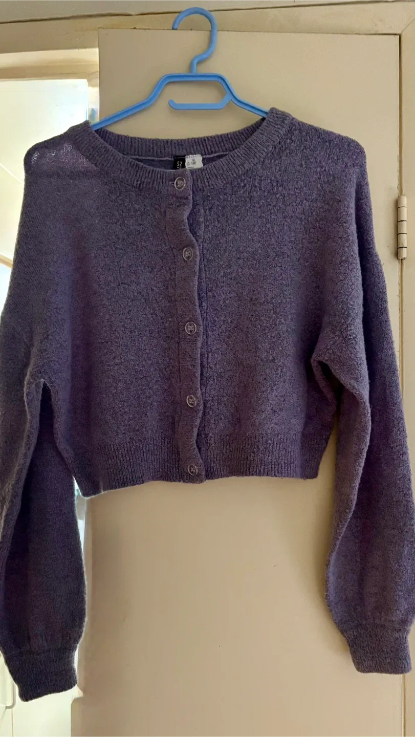 Purple Cardigan Size S thumbnail