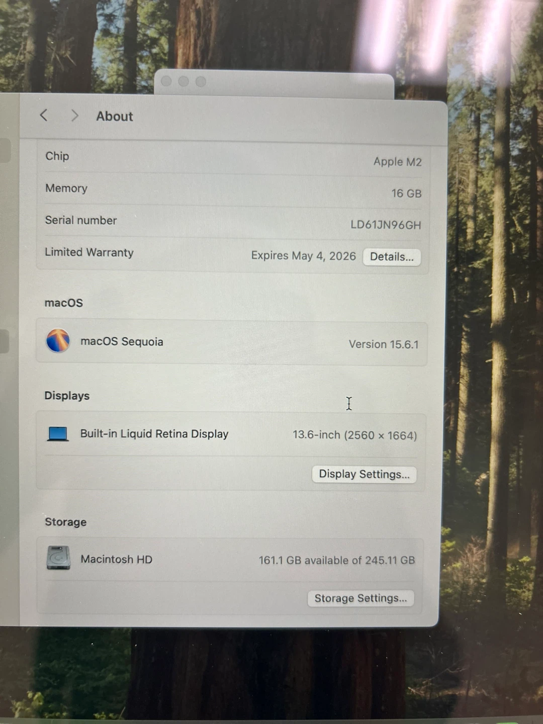 Apple MacBook Air 13.6” (M2, 256GB SSD) – Like New - photo 4