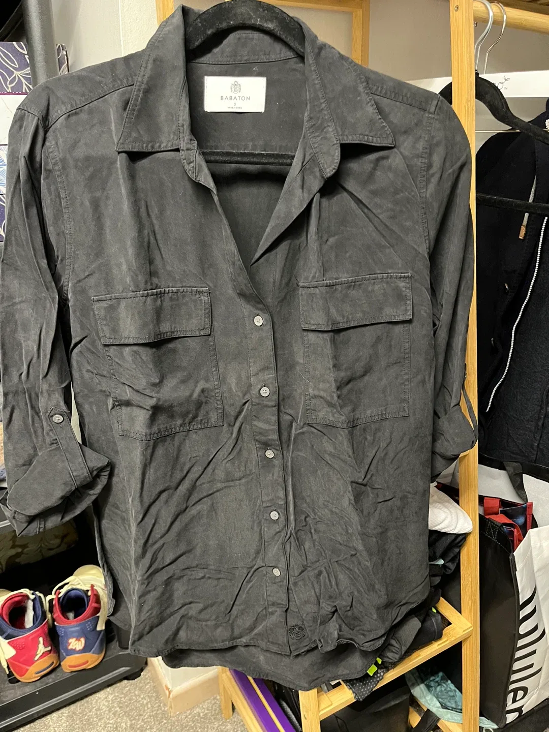 Babaton Utility Button-Up Shirt image indicator(4)
