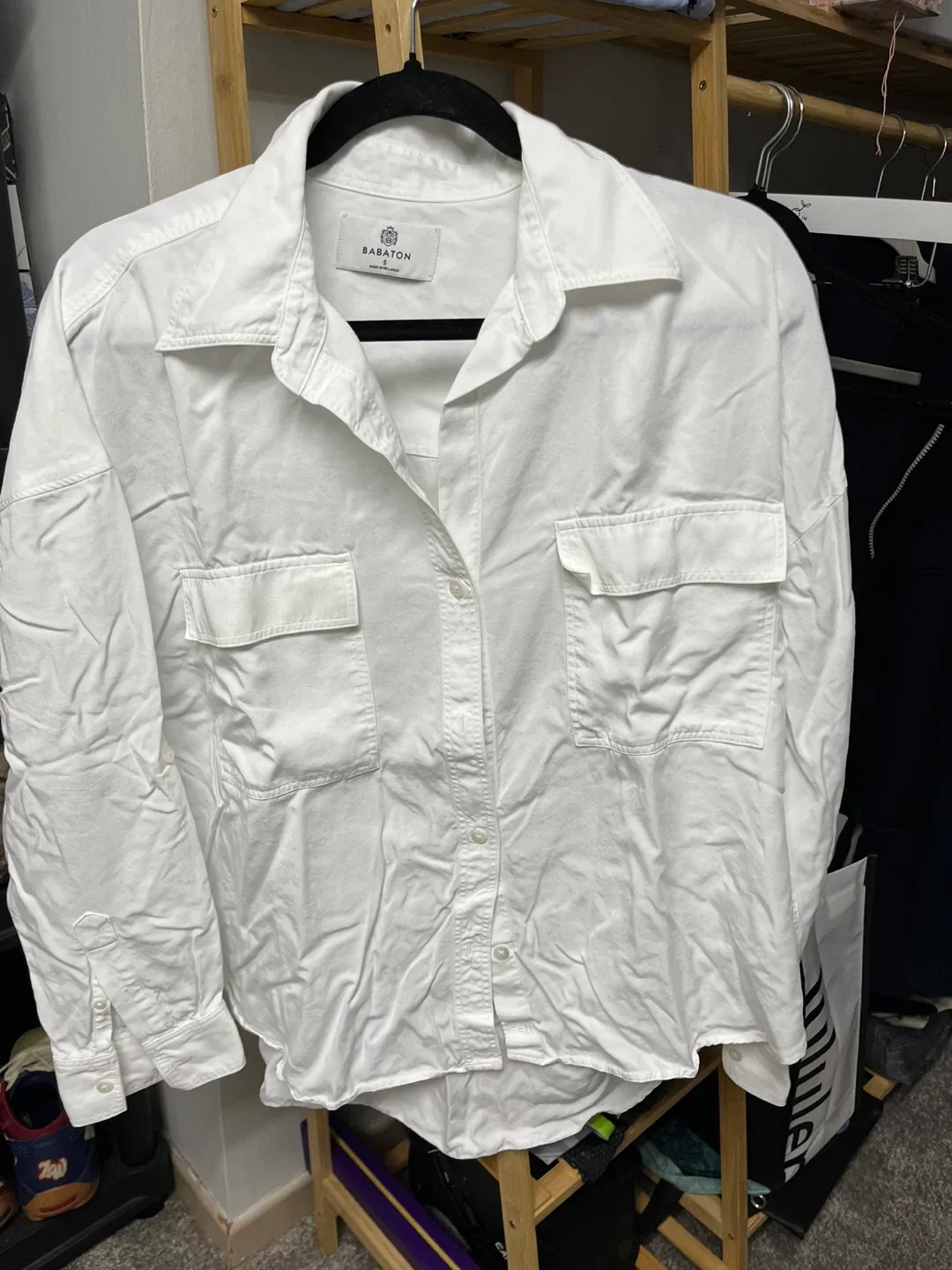 Babaton Utility Button-Up Shirt image indicator(2)