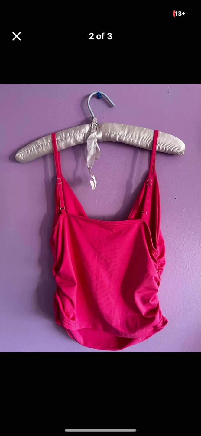 Pink Cami Top - Size L - photo 2