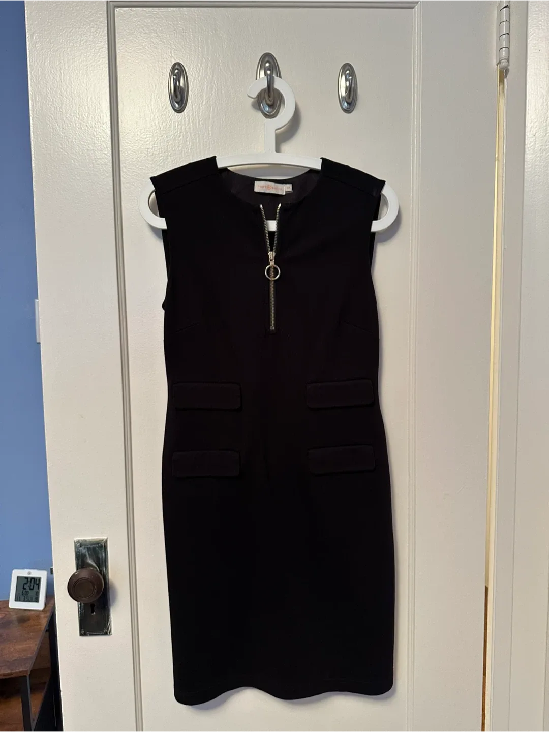 Tory Burch Black Sleeveless Dress - Size S thumbnail