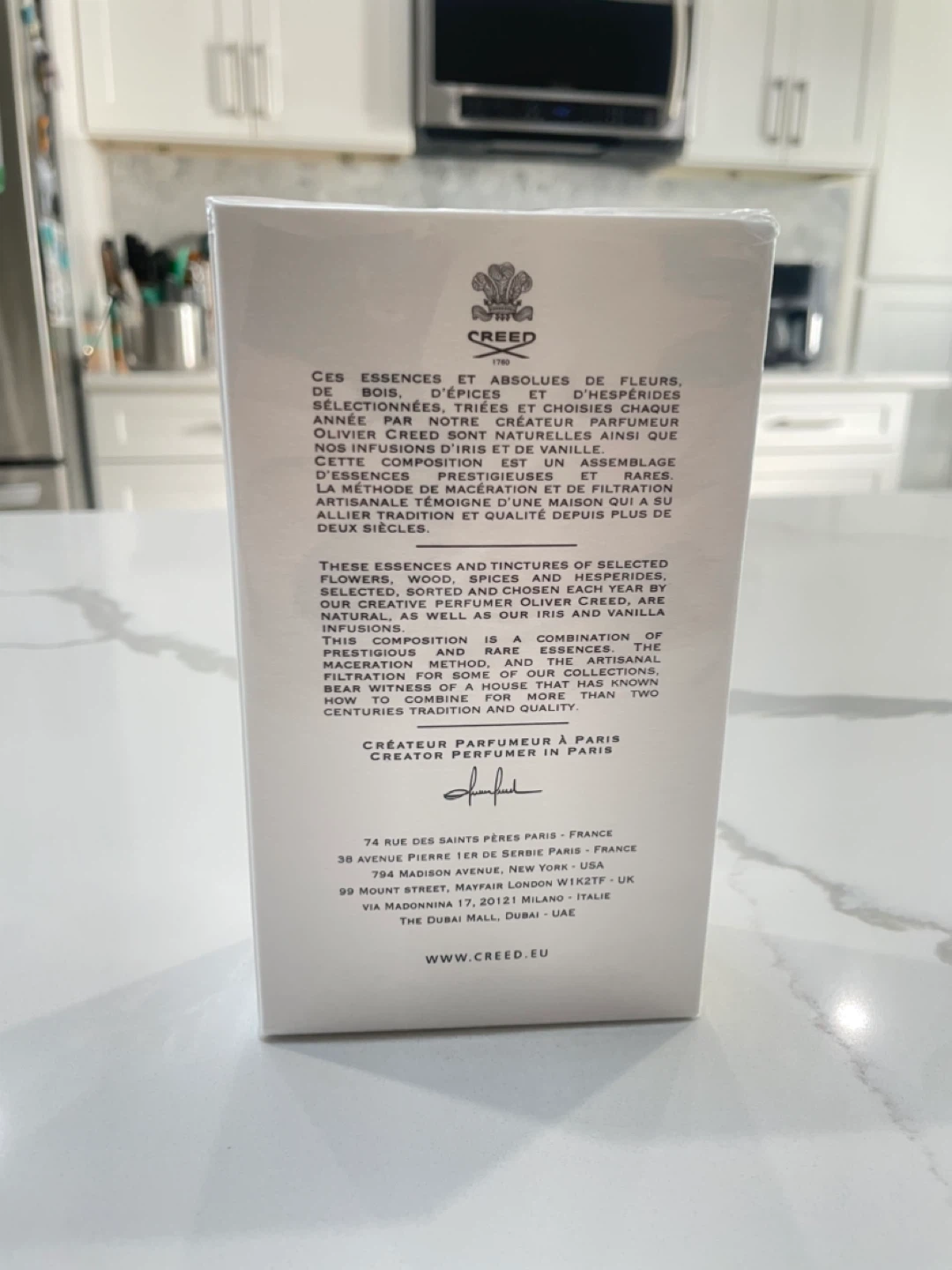 Creed Silver Mountain Water 100ml - New in Box - photo 2