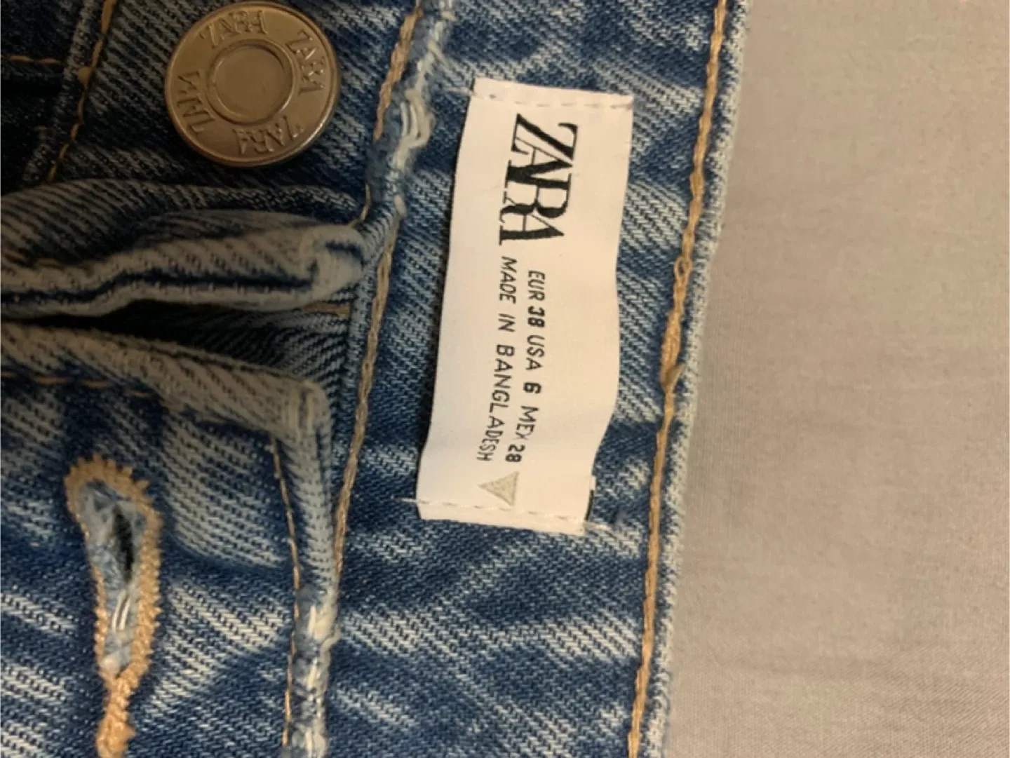 Zara Jeans - Size 6 thumbnail