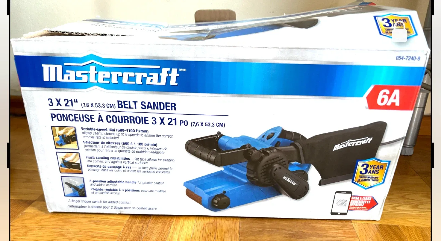 Mastercraft 3 x 21" Belt Sander thumbnail
