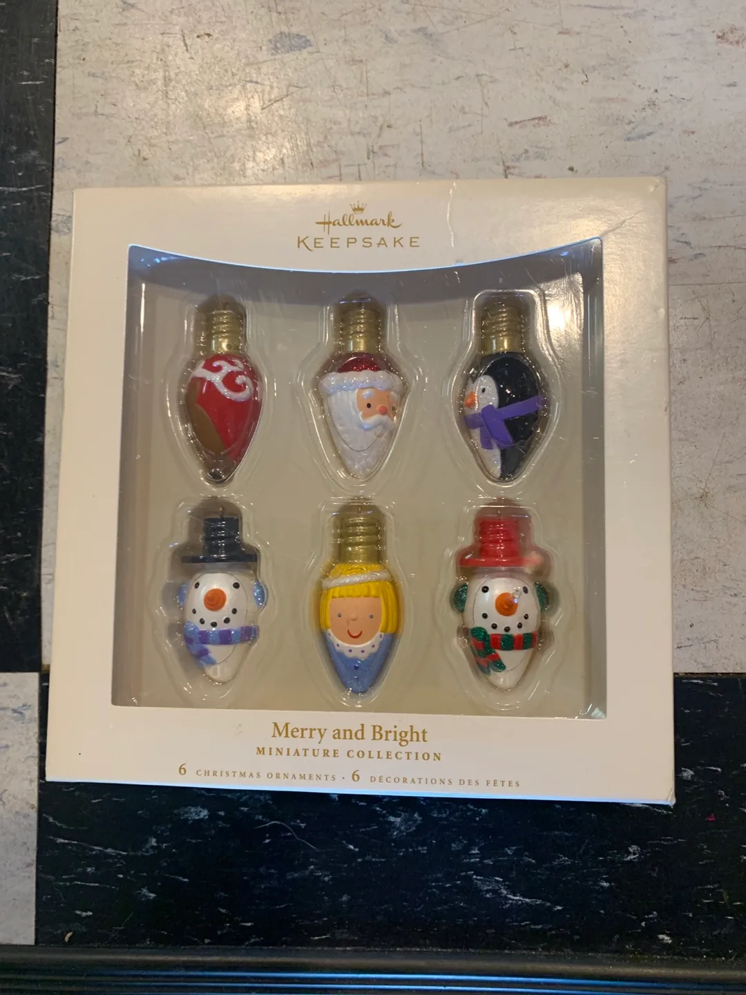 Hallmark Merry and Bright Miniature Ornaments thumbnail