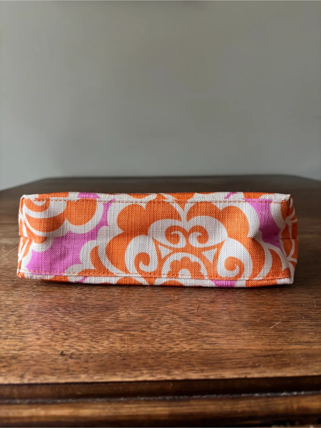 Clinique Floral Zipper Pouch - Orange, Pink & White image indicator(2)