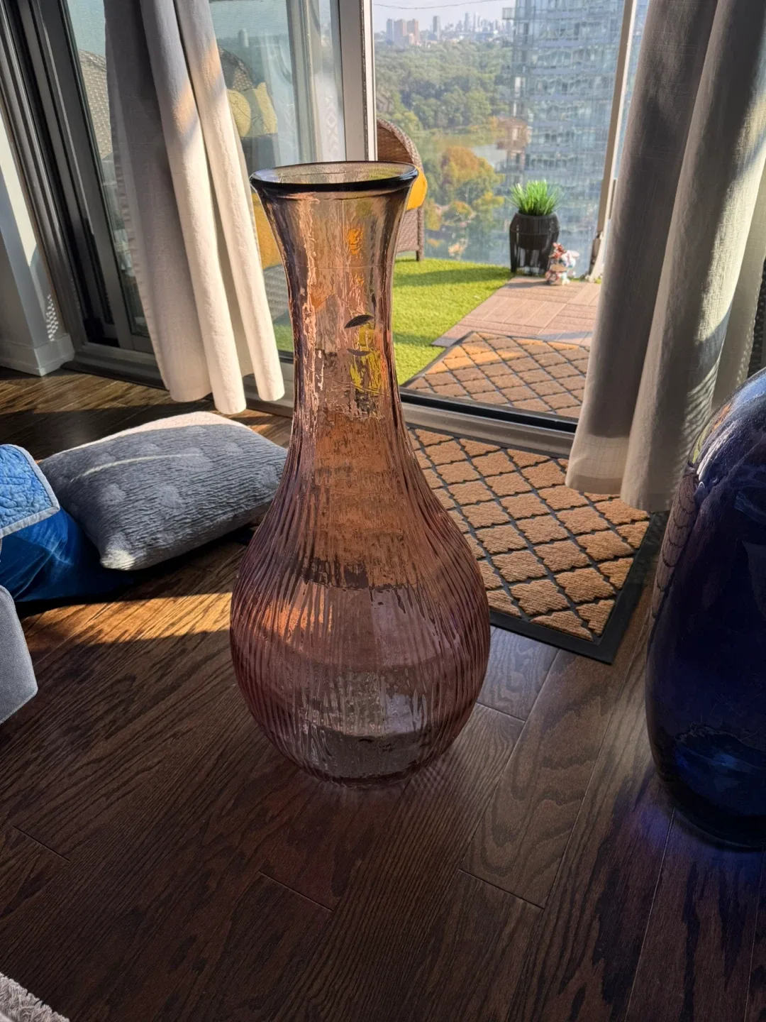 Pink Glass Vase