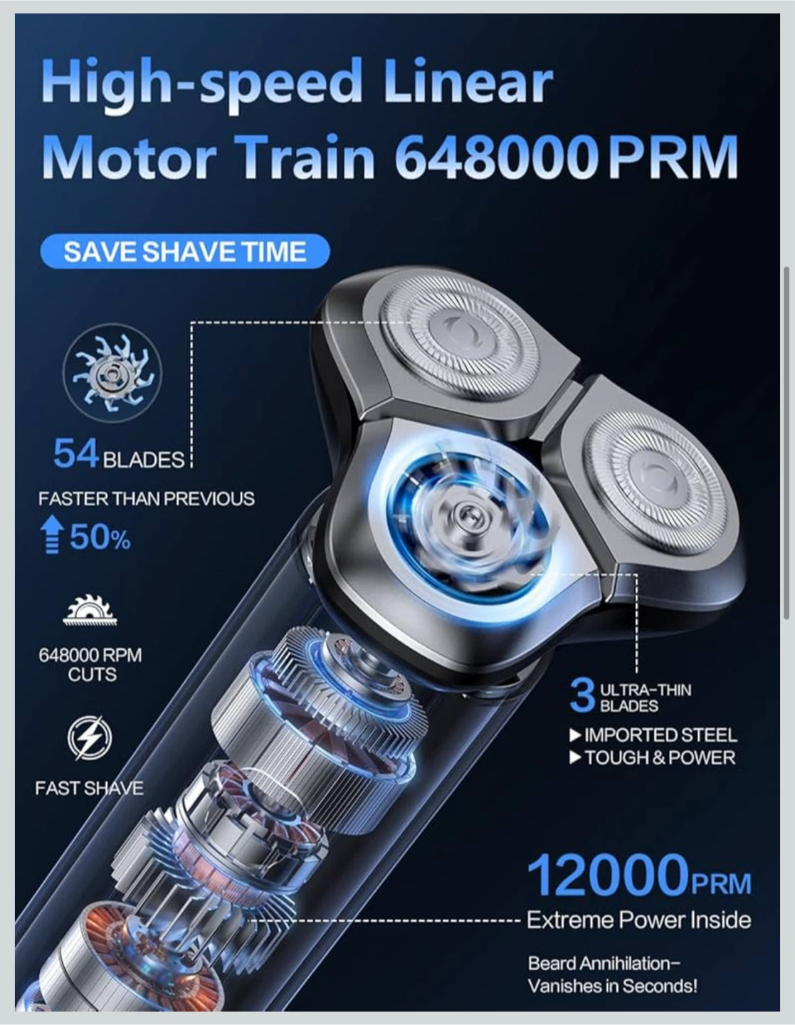 Next-Gen 2025 Edition Electric Razor - photo 3
