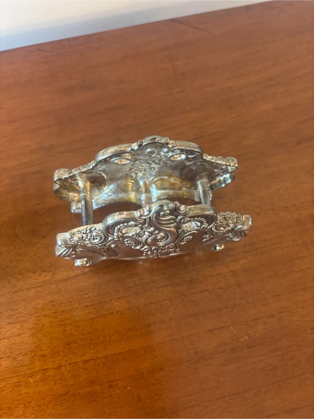 Vintage Silver Plated Napkin Holder image indicator(5)