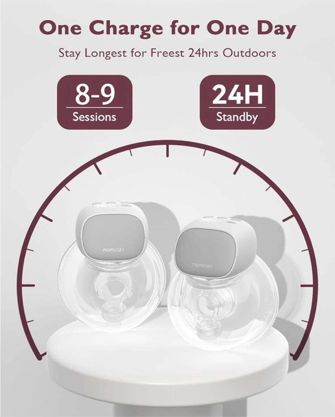 Momcozy S9 Pro Wearable Breast Pump - Like New! - photo 3