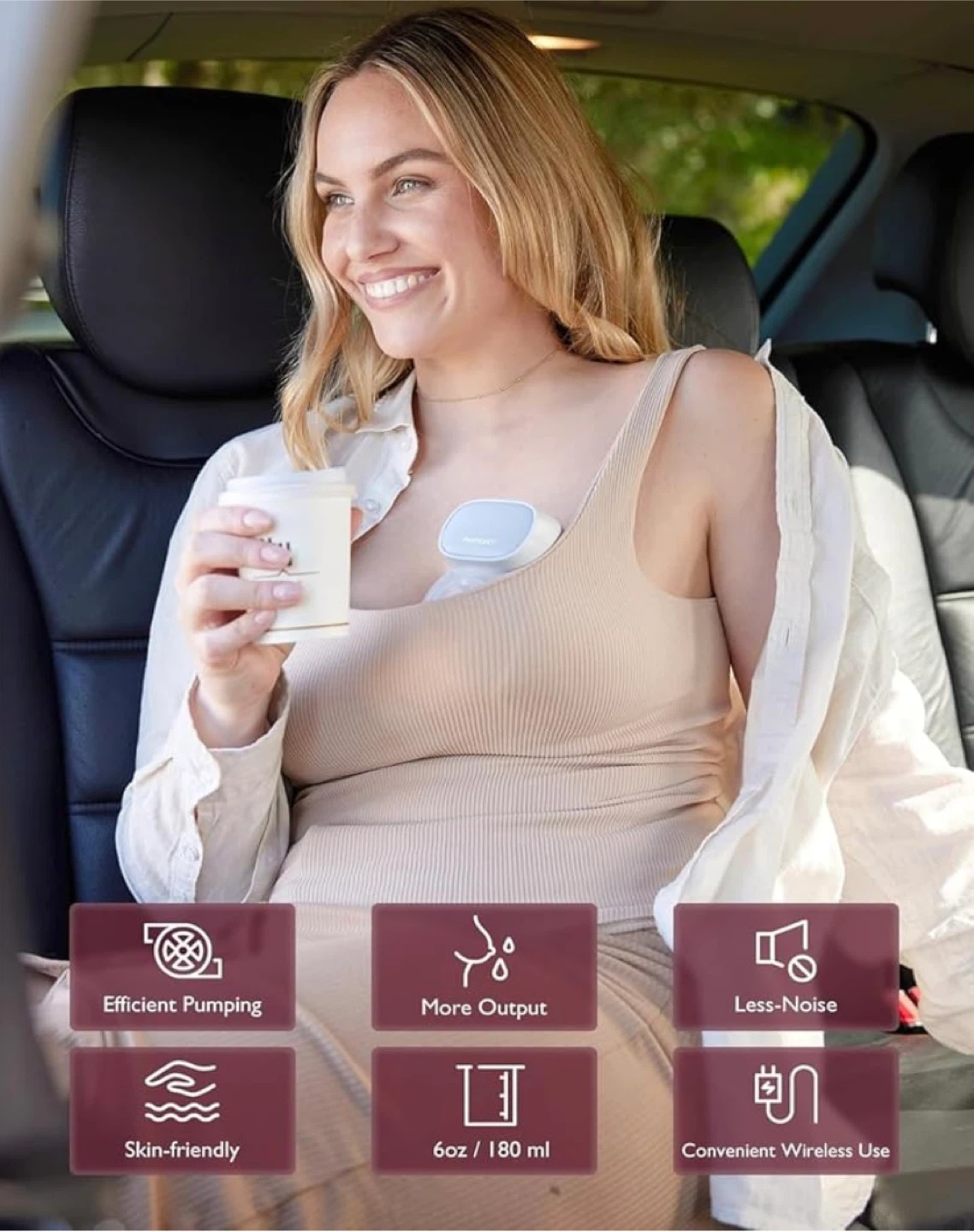 Momcozy S9 Pro Wearable Breast Pump - Like New! - photo 2