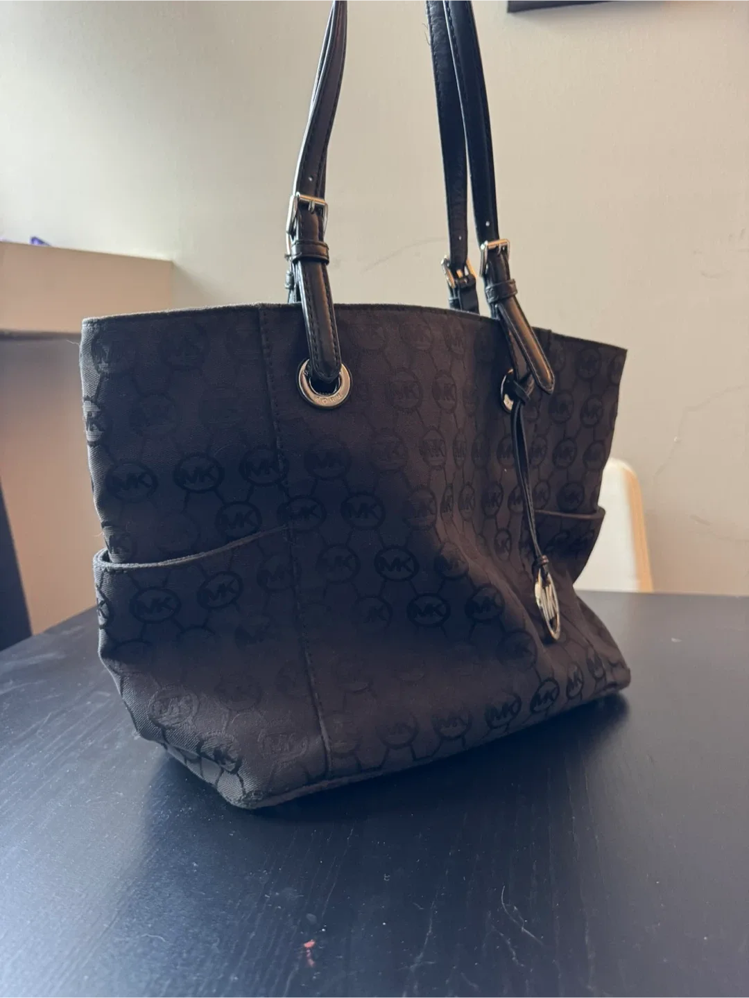 Michael Kors Black Tote Bag thumbnail