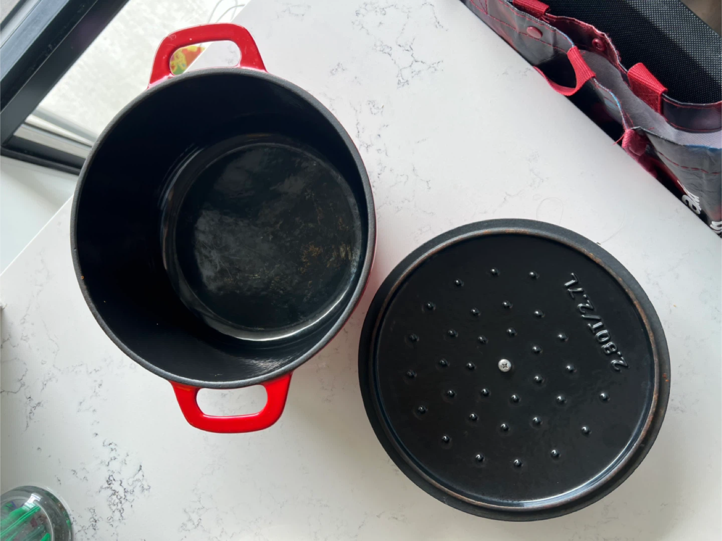 Master Chef Round Dutch Oven - Red, 2.7L - photo 3