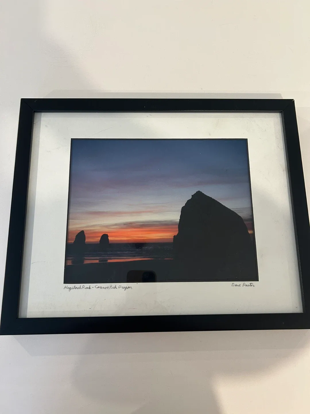 Framed Art Print - Haystack Rock