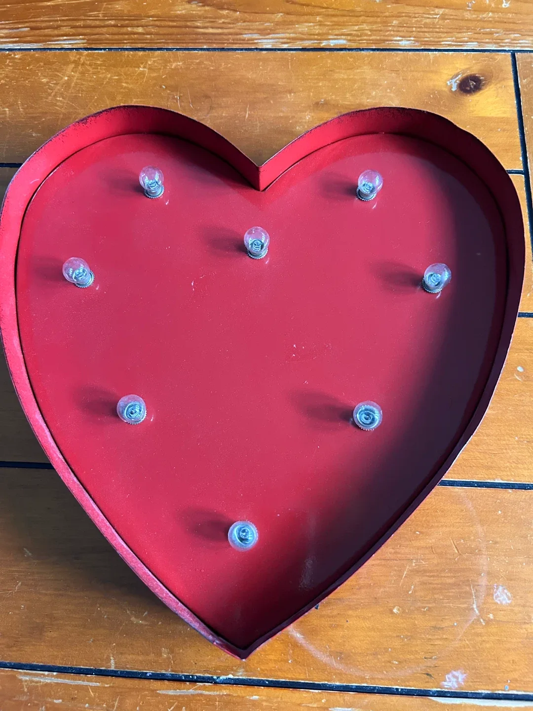 Red Heart Marquee Light