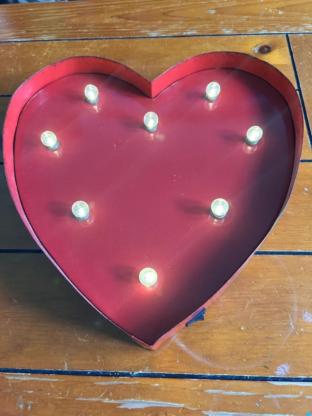 Red Heart Marquee Light image indicator(2)