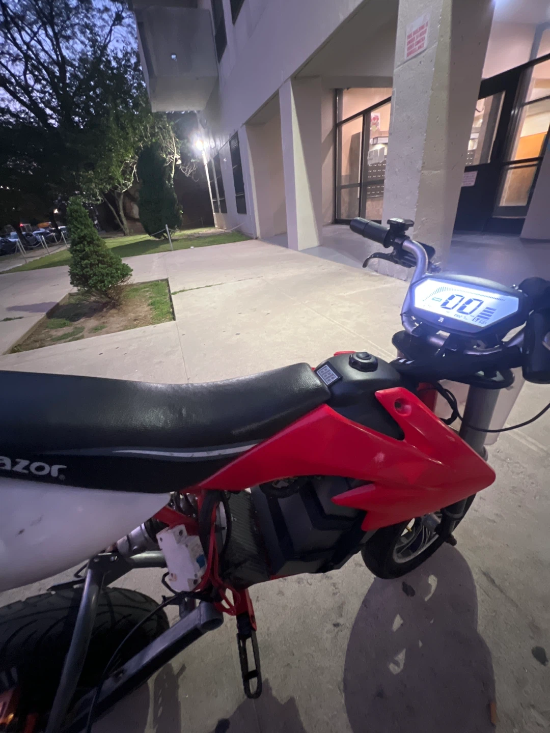 Razor Electric Dirt Bike modified