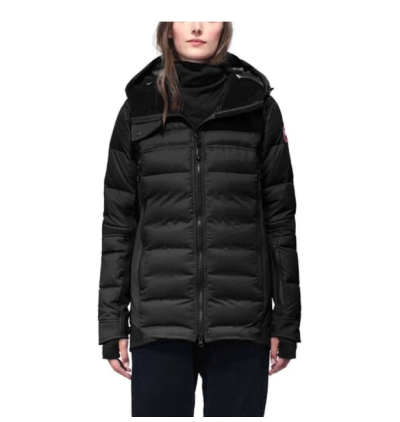 Canada Goose Hybridge Sutton Coat - Black, size small thumbnail