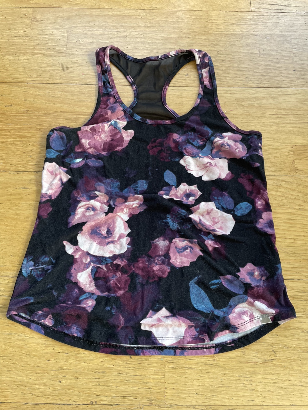 Floral Exercise Shirt