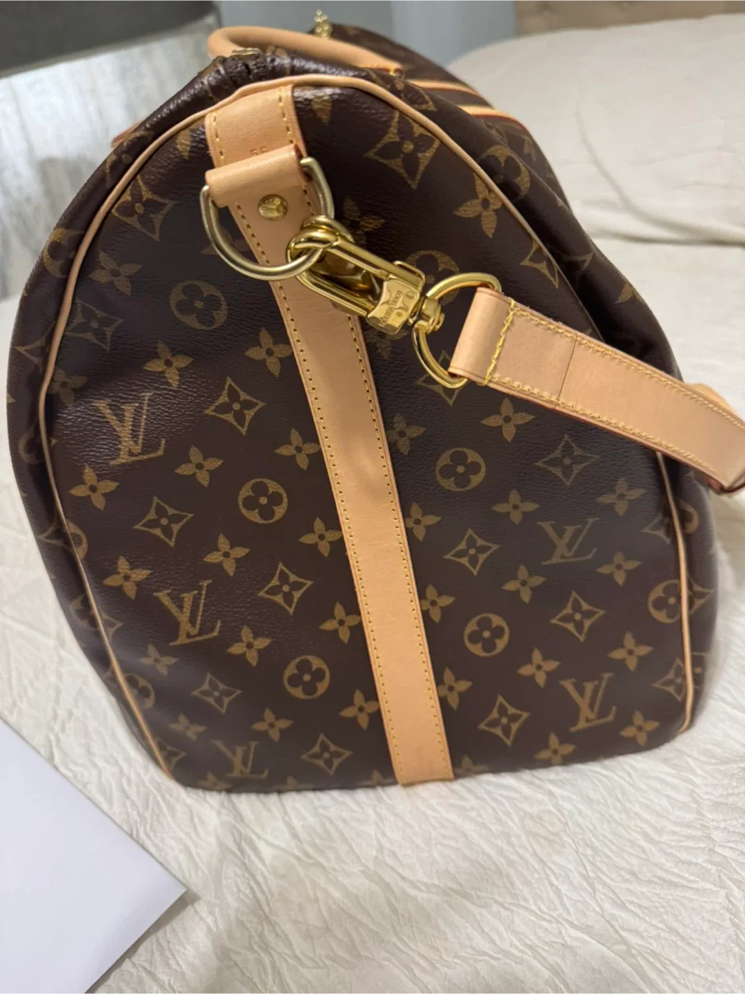 Louis Vuitton Monogram Canvas Keepall 55 image indicator(4)