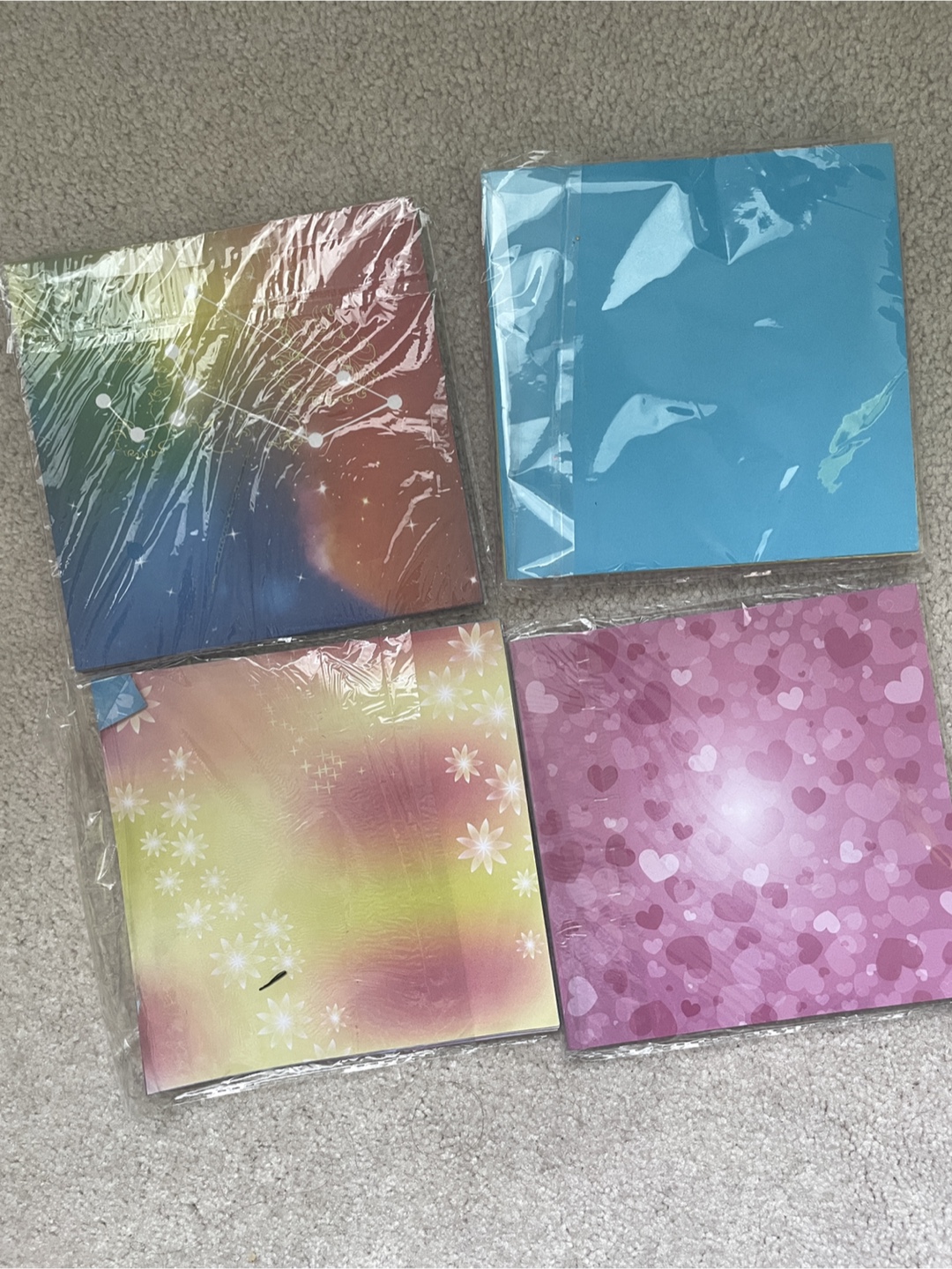 4 New Patterned Origami Paper
