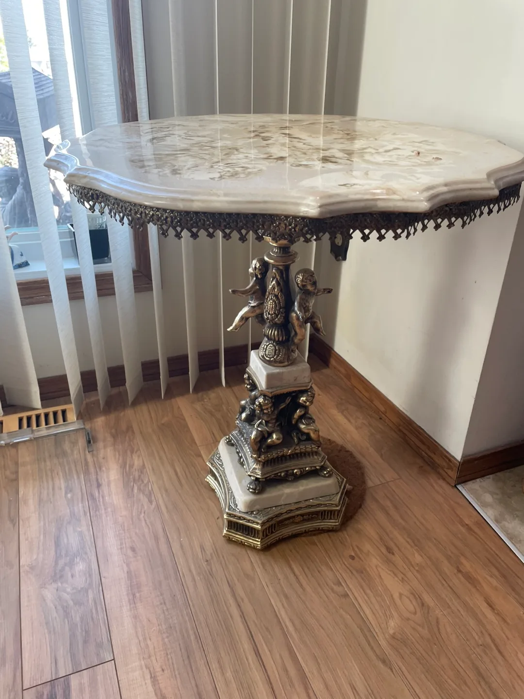 Marble Top Coffee Table & End Tables Set image indicator(2)