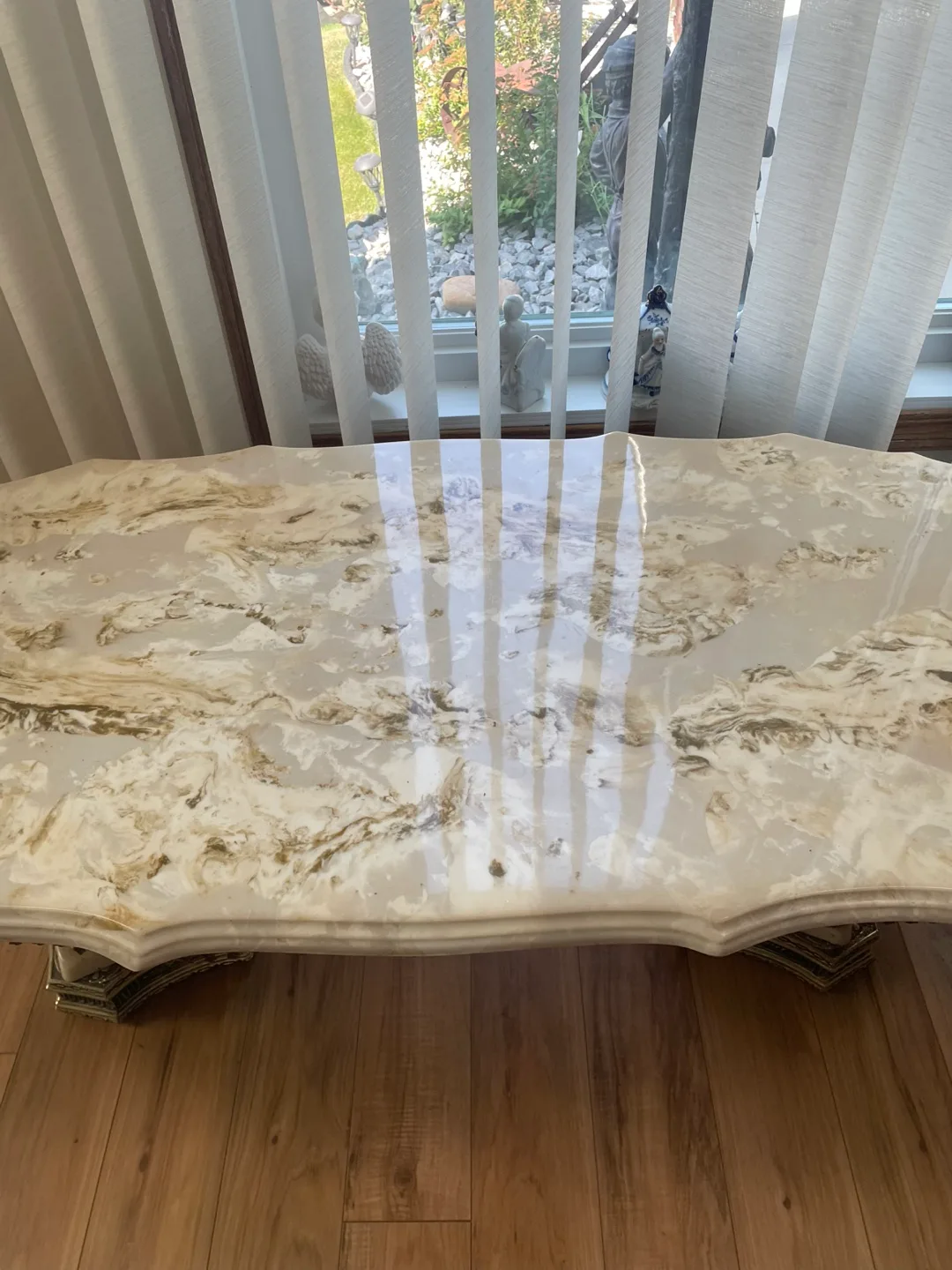 Marble Top Coffee Table & End Tables Set image indicator(3)