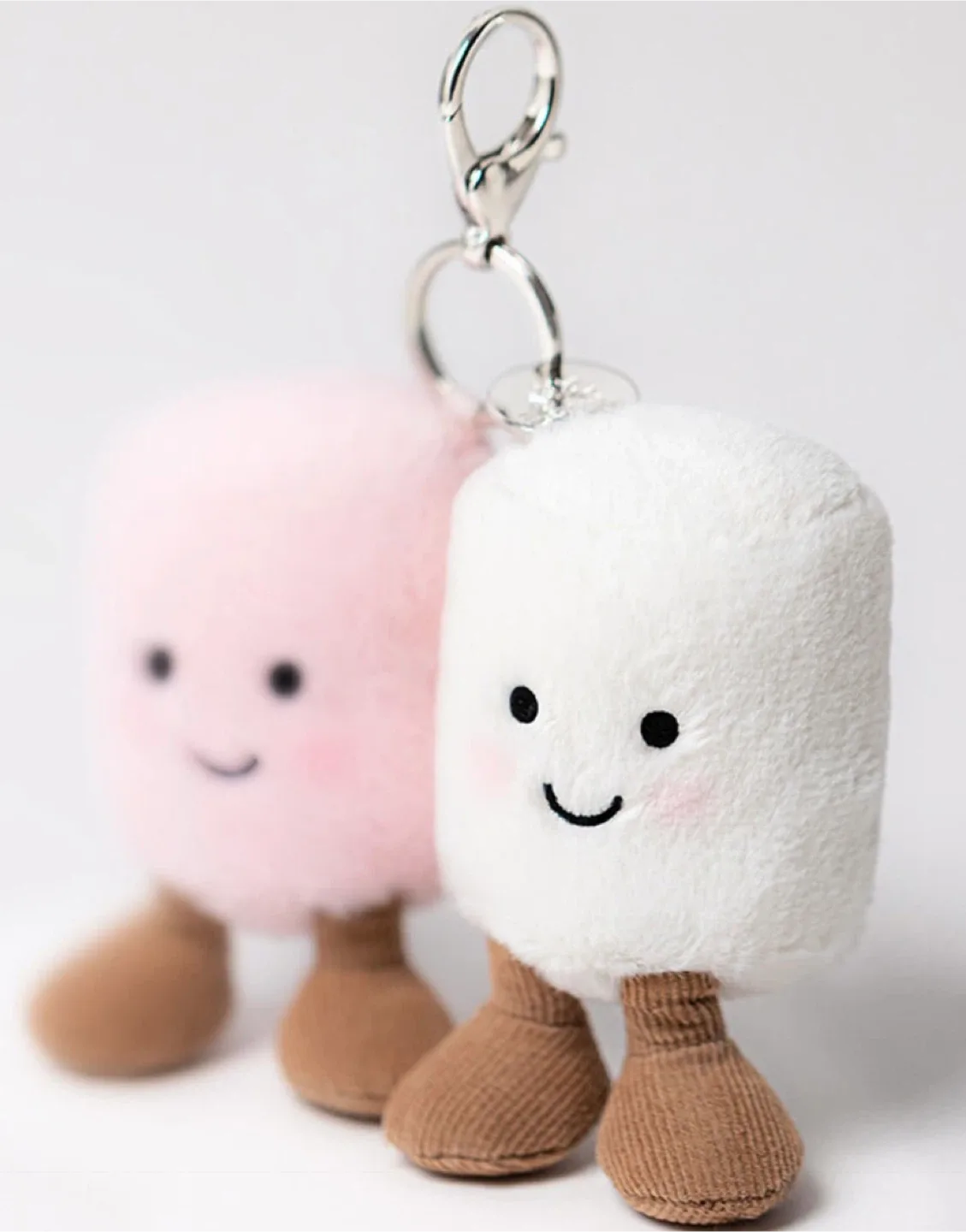 Jellycat Amuseables Pair Of Marshmallows Bag Charm image indicator(4)