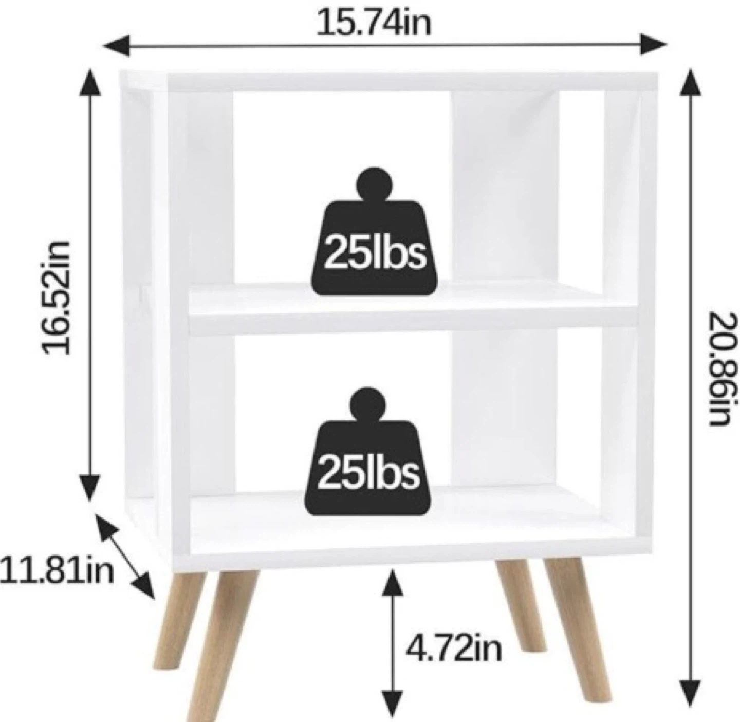White night stand