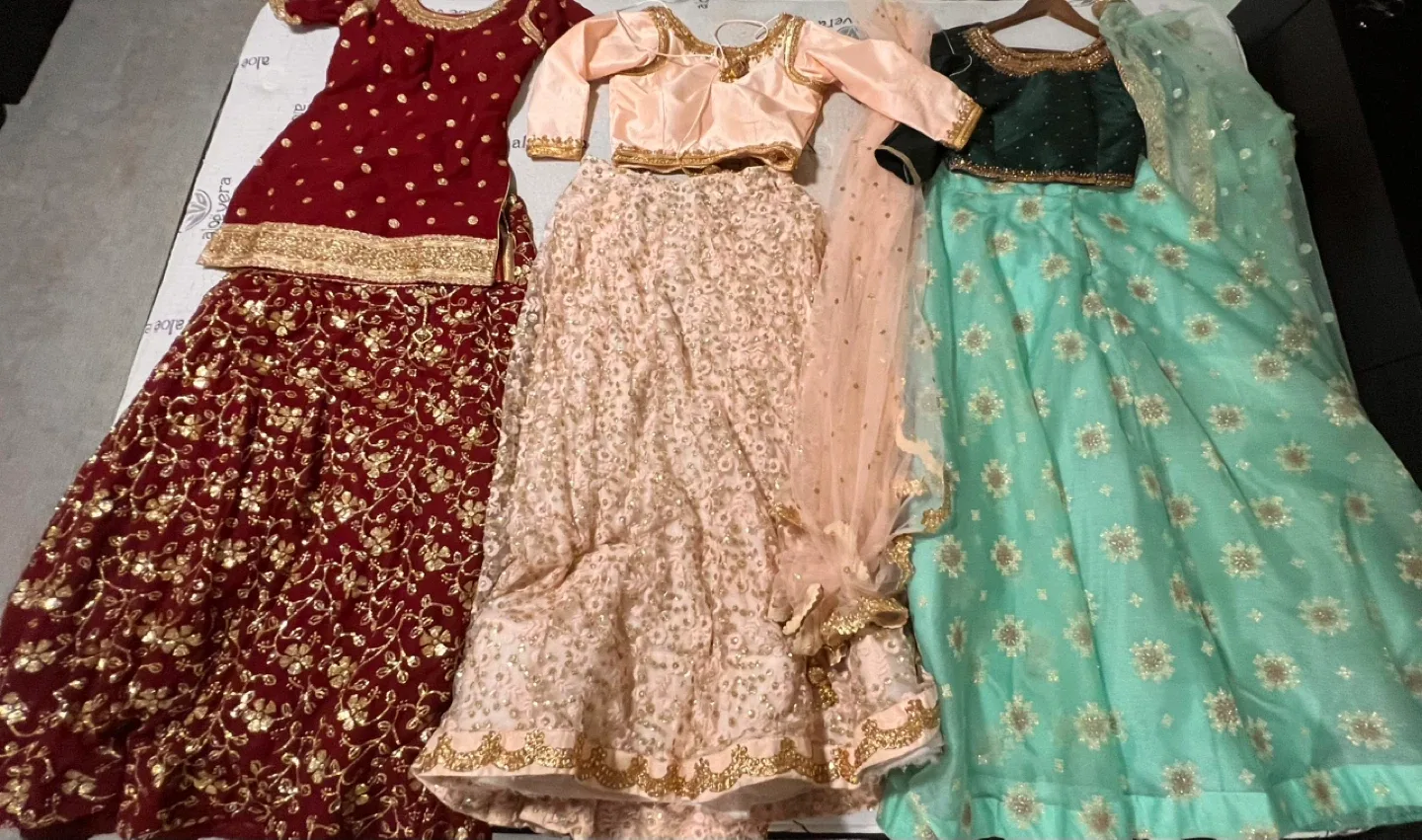 Lehngas/South Asian Dresses made in India - Size 34 image indicator(9)