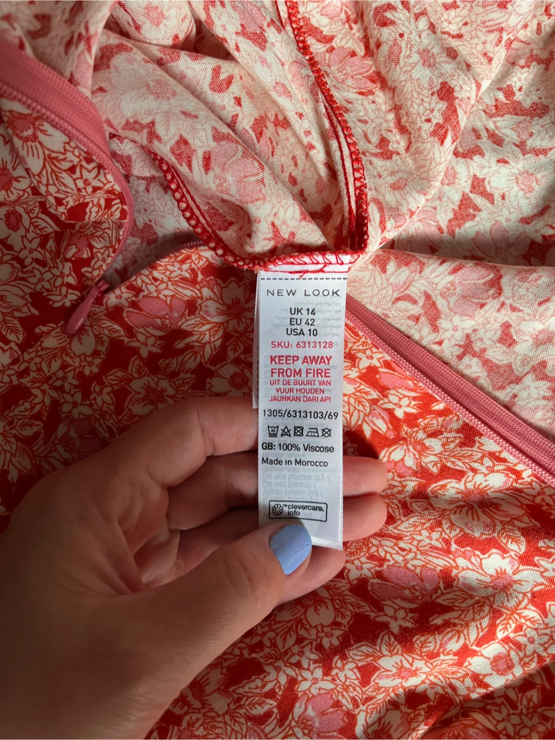 New Look Floral Skirt Size 10 - photo 4