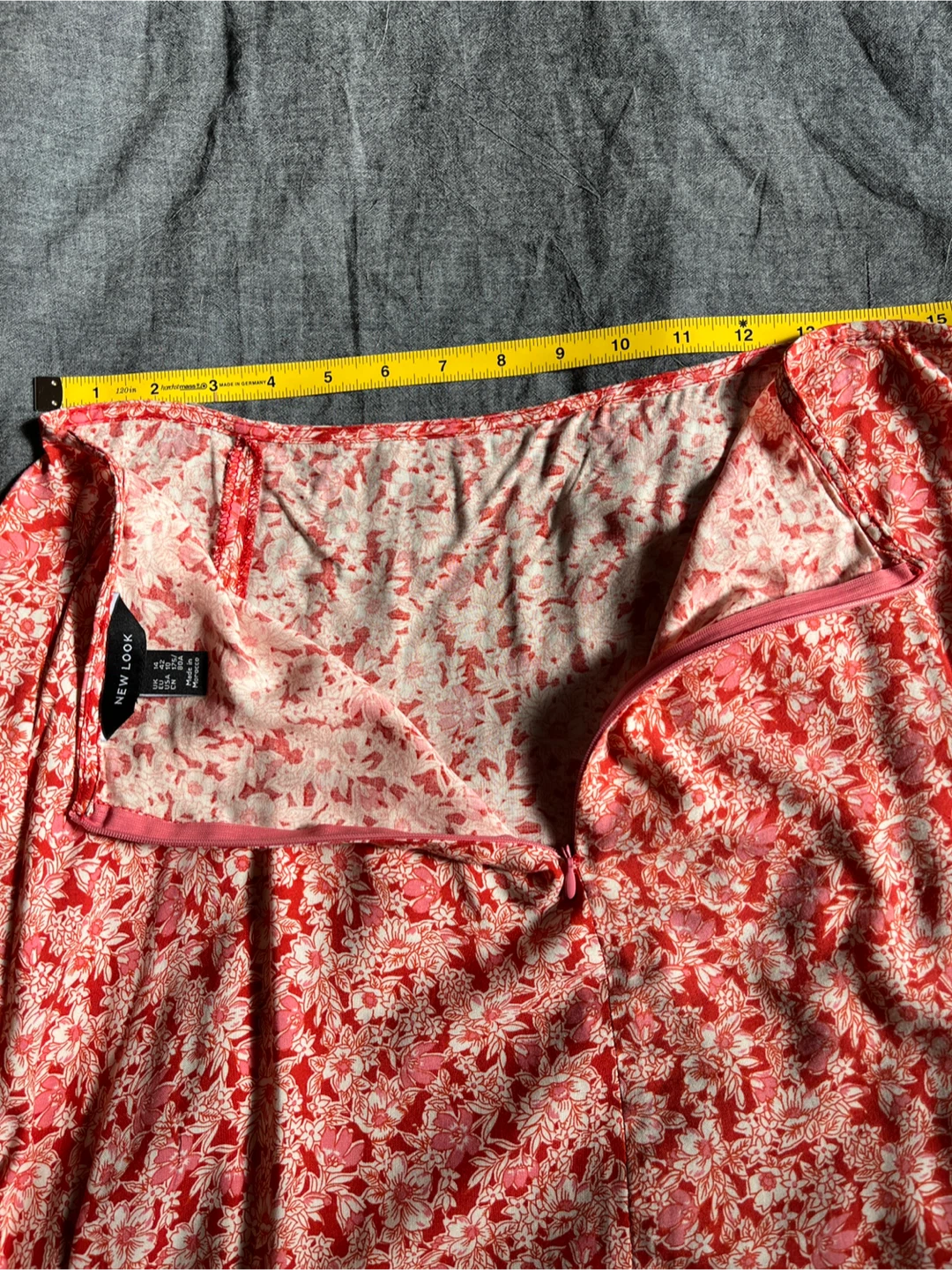 New Look Floral Skirt Size 10 - photo 3