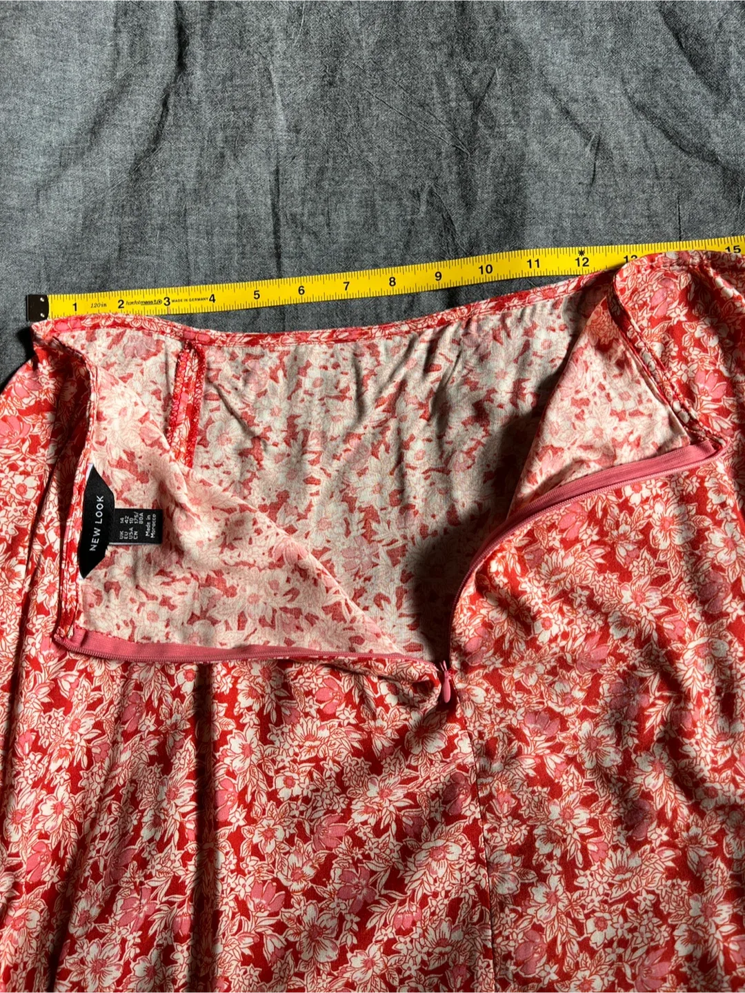 New Look Floral Skirt Size 10 image indicator(3)