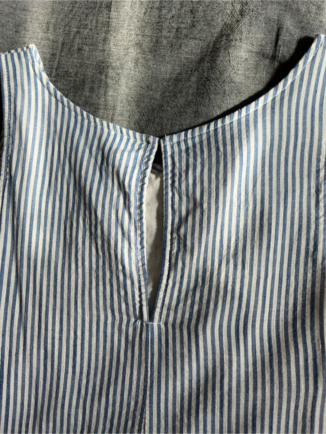 Old Navy Blue Striped Dress - Size L - photo 4