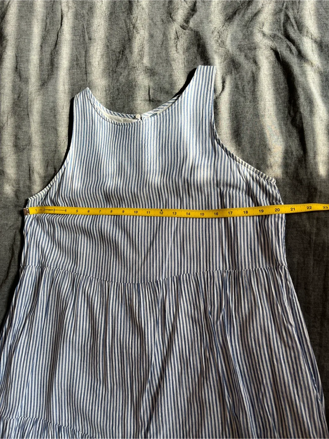 Old Navy Blue Striped Dress - Size L image indicator(6)