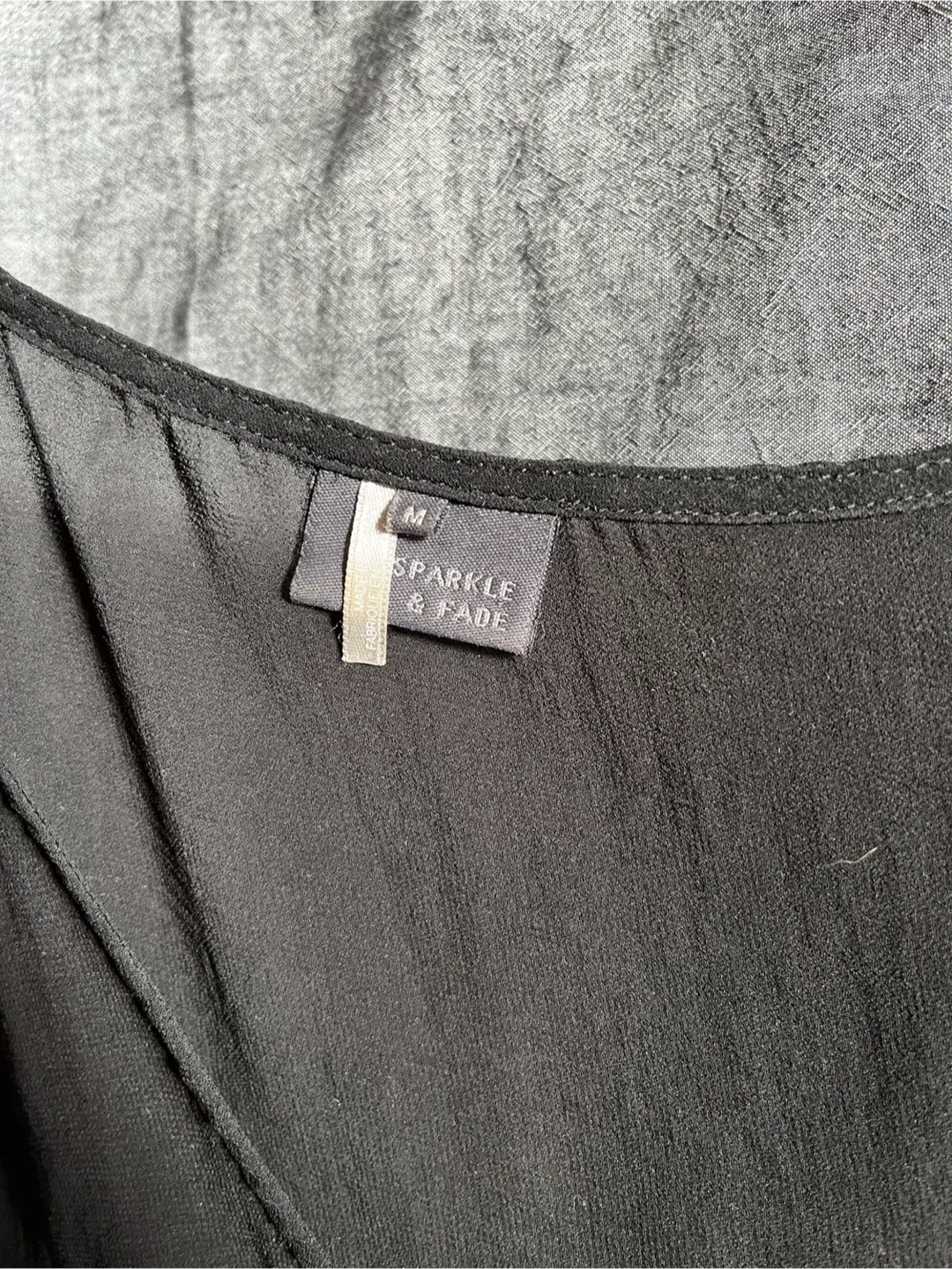 Sparkle & Fade Black Dress - Size M image indicator(4)