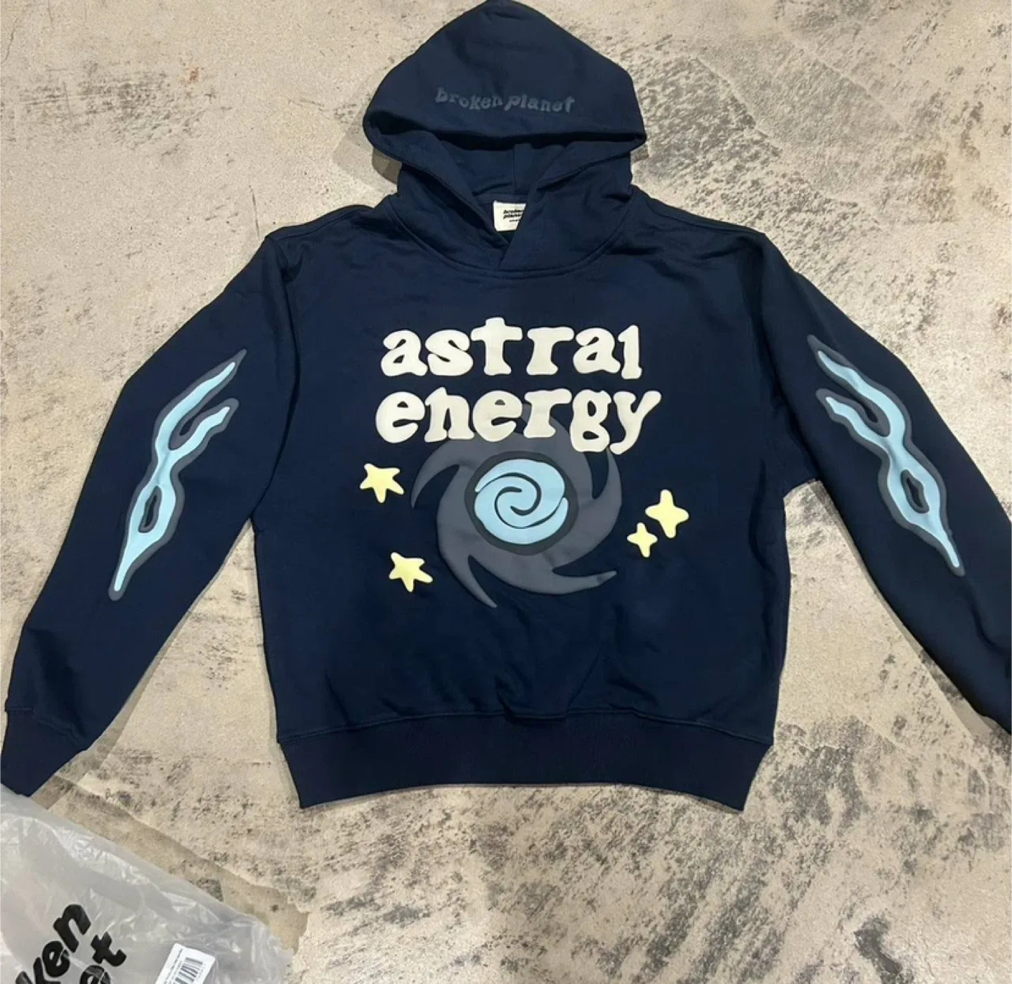 Broken Planet Astral Energy Navy Hoodie Men’s – All Sizes thumbnail
