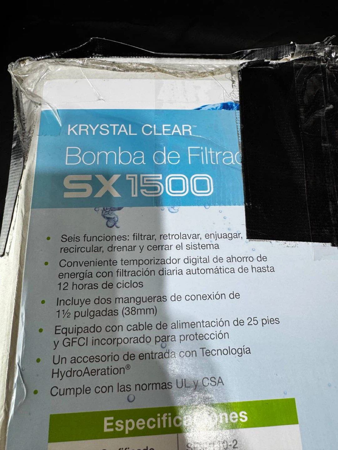 Intex Krystal Clear Sand Filter Pump SX1500 – Used Like New - photo 4
