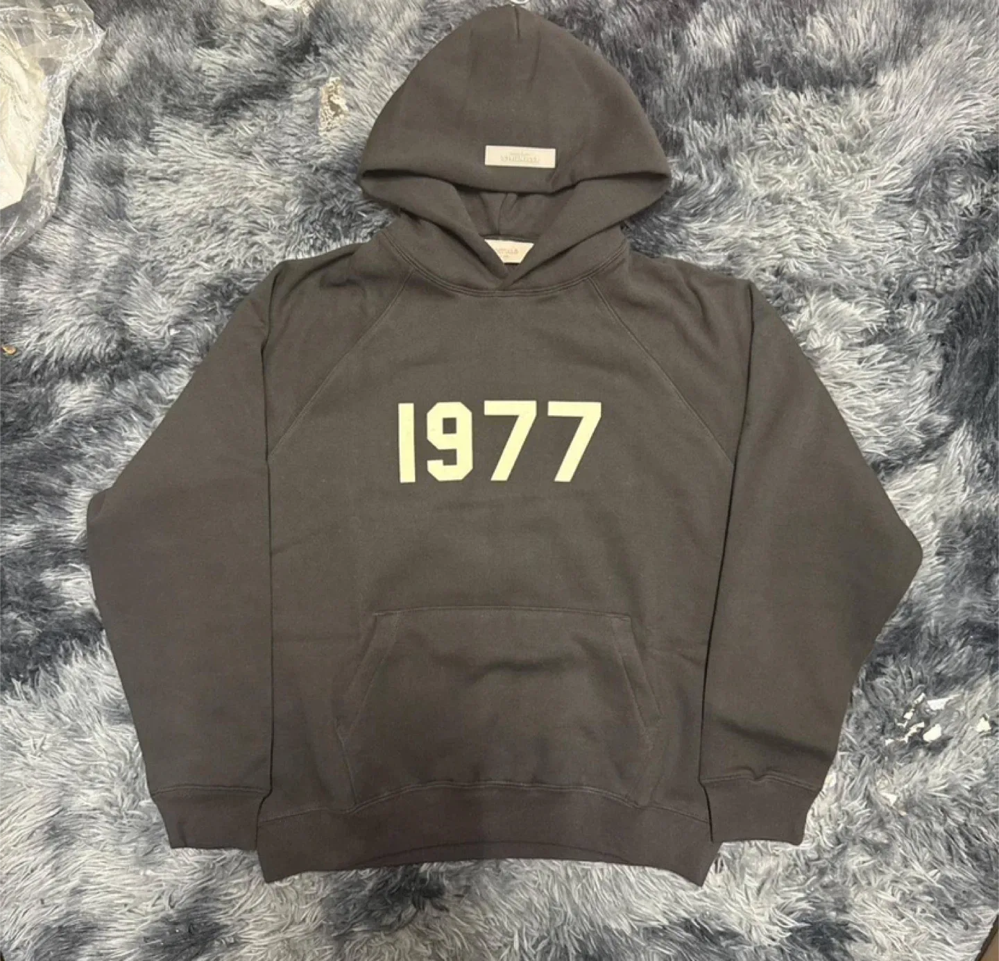 Fear Of God Essentials 1977 Hoodie Iron - NWT thumbnail