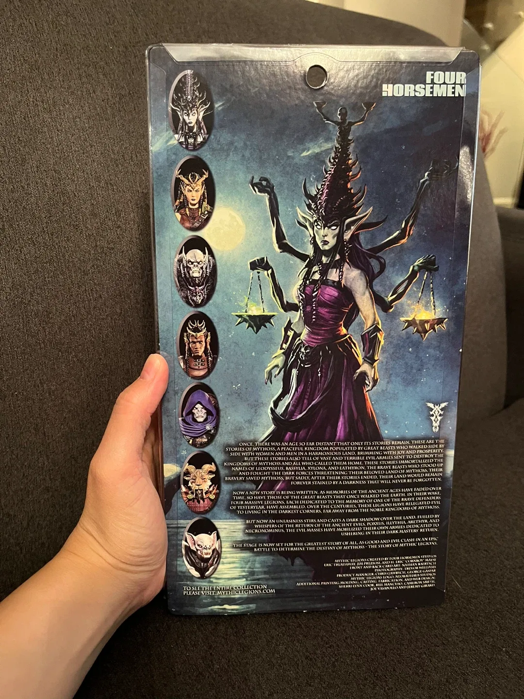 Mythic Legions Baron Volligar II Action Figure image indicator(3)