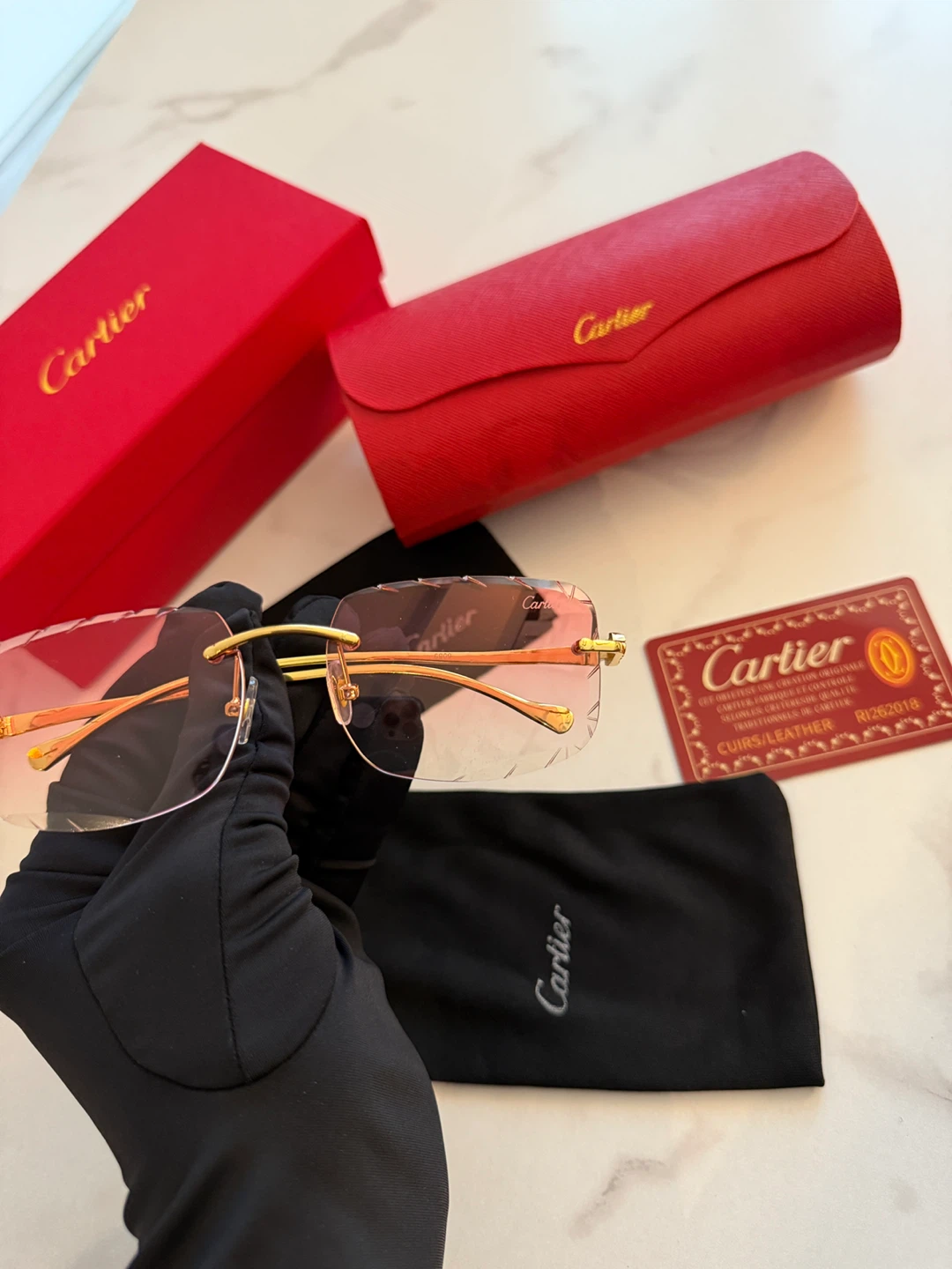 Cartier  Sunglasses with Box ($65) - photo 2