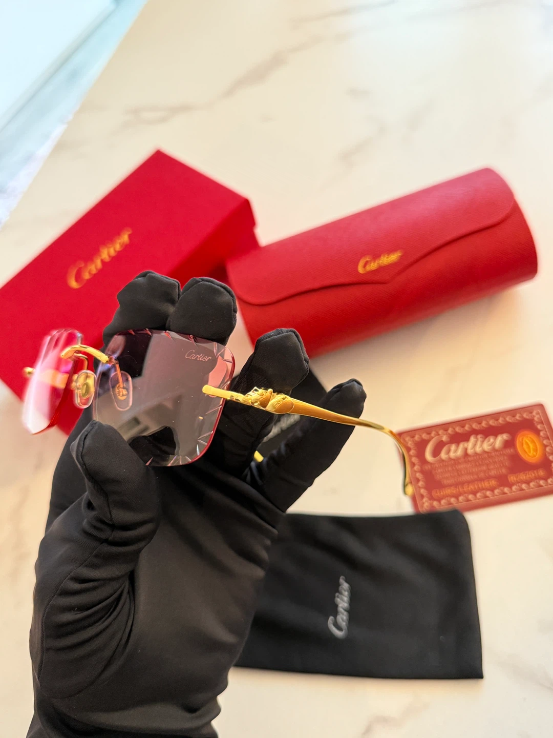 Cartier  Sunglasses with Box ($65) - photo 3
