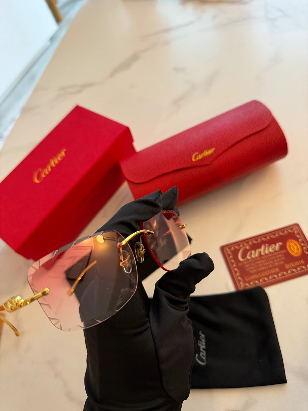 Cartier  Sunglasses with Box ($65) - photo 5