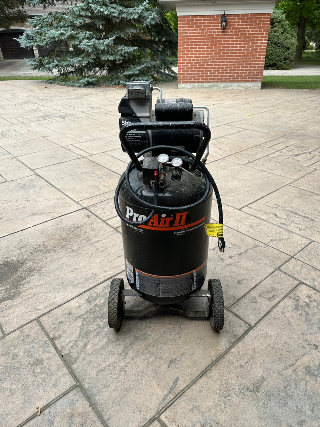 Air Compressor 20 Gallon 5 HP