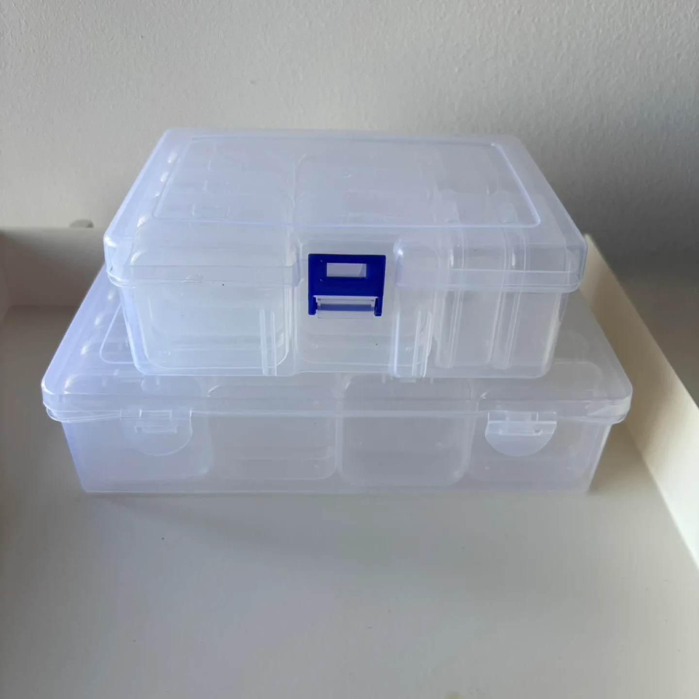 2 Organizer Boxes for crafts & beading supplies thumbnail