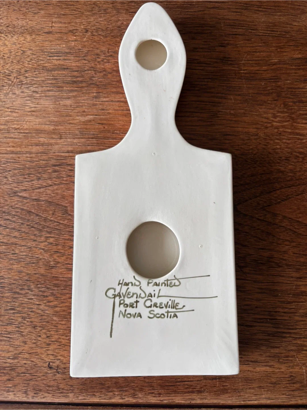 Decorative Hand Crafted Mini Cutting Board with Coastal Scene image indicator(6)